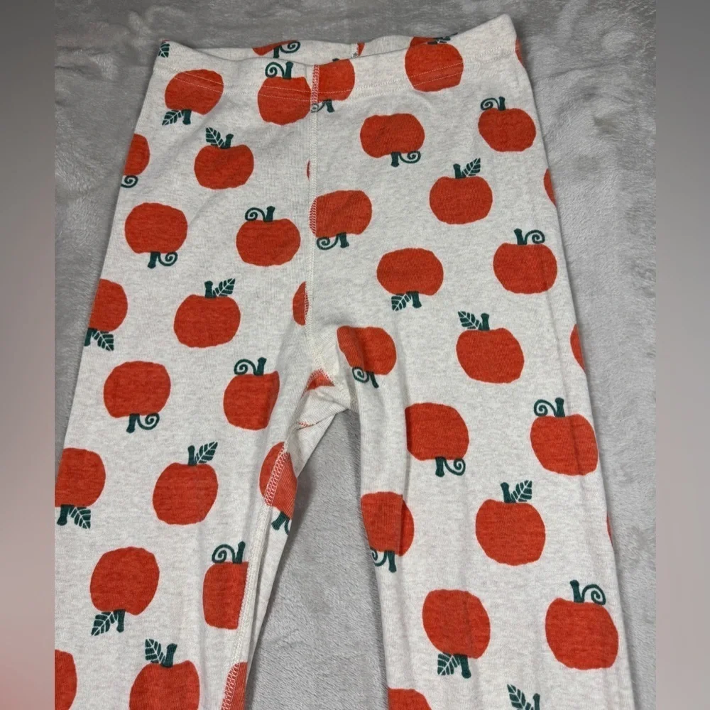Hanna Andersson 100% Organic Cotton Pumpkin Fall Halloween PJ Bottom Pants 12